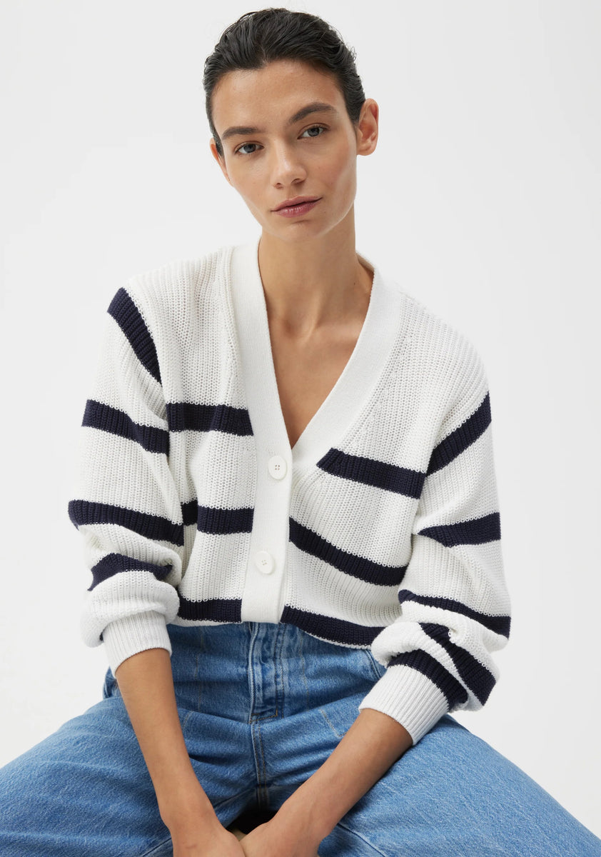 Mia pointelle cardigan best sale