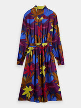 Load image into Gallery viewer, SCOTCH &amp; SODA Floral Shirt Dress