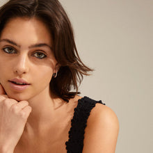 Load image into Gallery viewer, PILGRIM Anaya Crystal Hoops