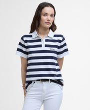 將圖片載入圖庫檢視器 BARBOUR Ashbourne Stripe Polo Top