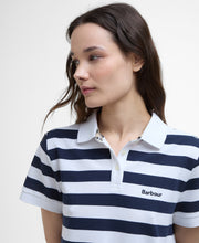 將圖片載入圖庫檢視器 BARBOUR Ashbourne Stripe Polo Top