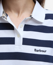 將圖片載入圖庫檢視器 BARBOUR Ashbourne Stripe Polo Top