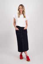 將圖片載入圖庫檢視器 BRIARWOOD Hyder Denim Skirt