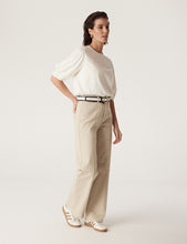 Indlæs billede til gallerivisning CABLE Pima Lantern Sleeve Top