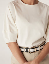 Indlæs billede til gallerivisning CABLE Pima Lantern Sleeve Top
