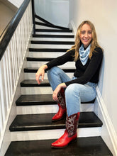 將圖片載入圖庫檢視器 DARK HAMPTON x KAYLEE BELL Cowboy Up Scarf