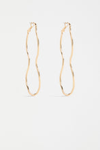 Load image into Gallery viewer, ELK Svel Long Hoop Earrings