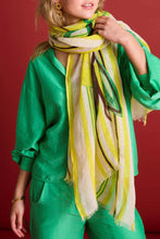Indlæs billede til gallerivisning POM SHAWLS Striped Lemon