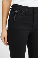 Load image into Gallery viewer, PULZ Karolina Stay Black Jeans