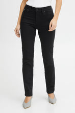 Load image into Gallery viewer, PULZ Karolina Stay Black Jeans