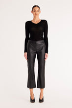 Load image into Gallery viewer, CABLE Arlo Vegan Leather Pant