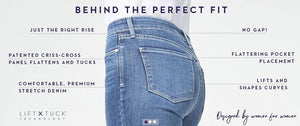 NYDJ Thigh Shaper Straight Jean