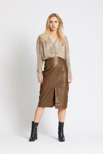 Load image into Gallery viewer, RUE DE FEMME Nuva Leather Skirt