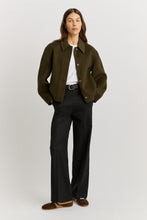 Load image into Gallery viewer, TOORALLIE Cropped Wool Jacket