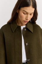 Load image into Gallery viewer, TOORALLIE Cropped Wool Jacket