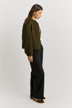 Load image into Gallery viewer, TOORALLIE Cropped Wool Jacket