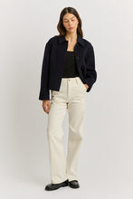 Load image into Gallery viewer, TOORALLIE Cropped Wool Jacket
