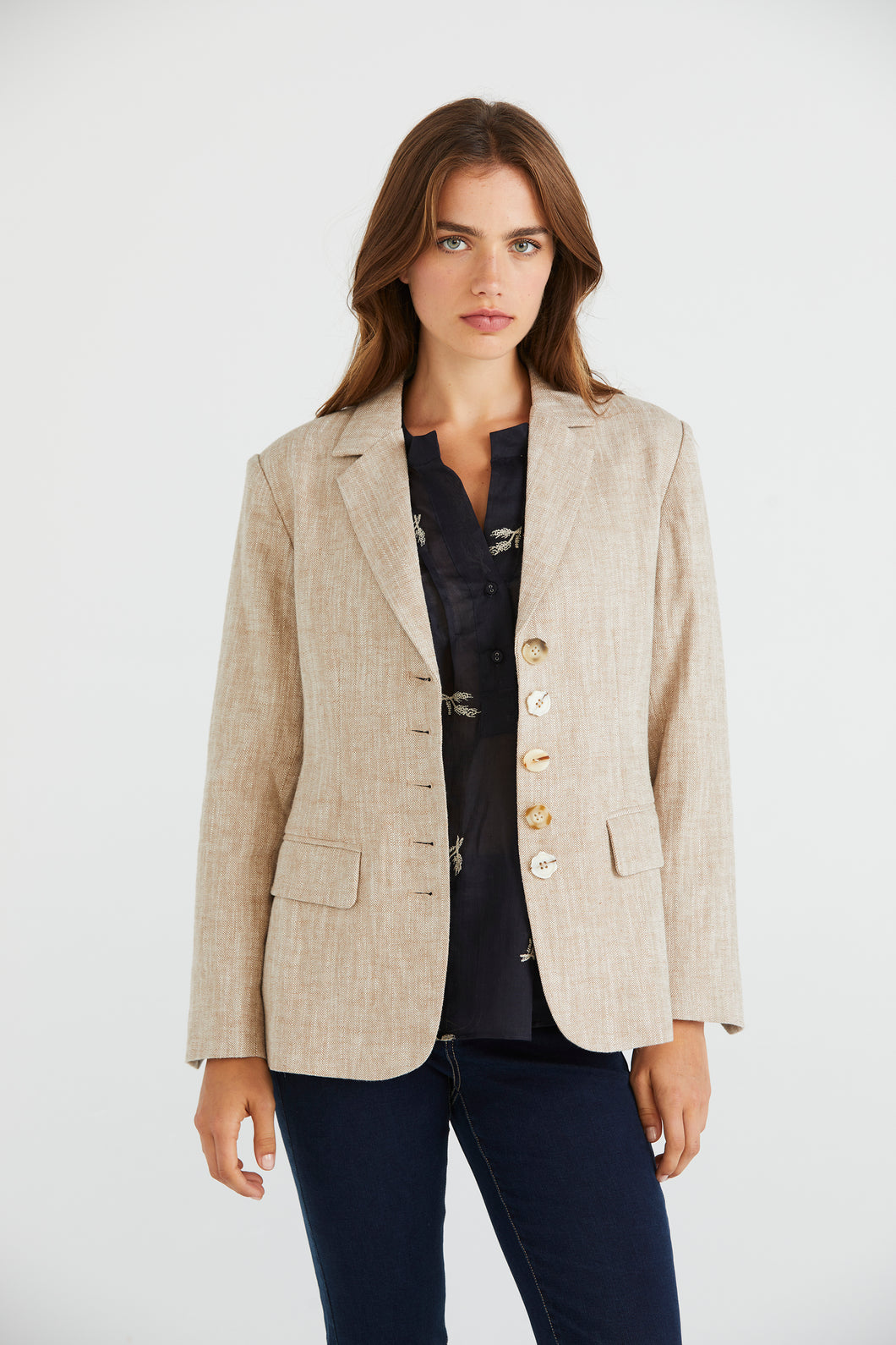 LANIA Chevron Jacket