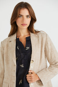 LANIA Chevron Jacket