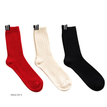 Charger l'image dans la galerie, MOKE Lily Wool Blend Socks 3PK