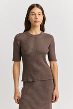 Load image into Gallery viewer, TOORALLIE Merino Rib Knit S/S Top