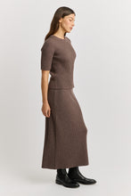Load image into Gallery viewer, TOORALLIE Merino Rib Knit Skirt