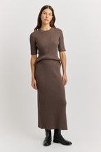 Load image into Gallery viewer, TOORALLIE Merino Rib Knit Skirt