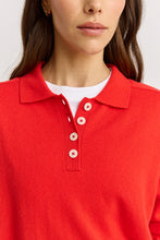 Load image into Gallery viewer, TOORALLIE Merino Fine Jersey L/S Polo