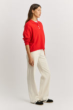 Load image into Gallery viewer, TOORALLIE Merino Fine Jersey L/S Polo