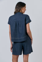 Laden Sie das Bild in den Galerie-Viewer, NATURALS 533 Cap Sleeve Shirt