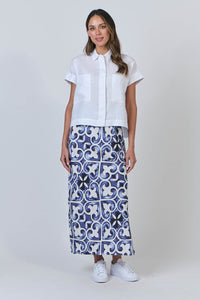 NATURALS 533 Cap Sleeve Shirt