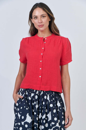 NATURALS 547 Mandarin Collar Shirt