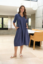 Laden Sie das Bild in den Galerie-Viewer, NATURALS 608 Linen Midi Dress