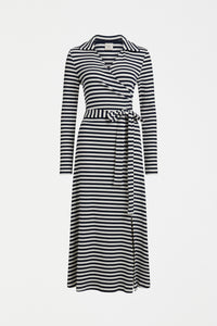 ELK Kullan Ribbed Wrap Dress