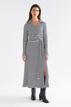 Load image into Gallery viewer, ELK Kullan Ribbed Wrap Dress