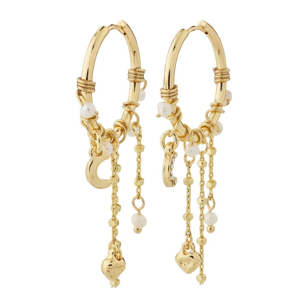 PILGRIM Arlet Hoop Earrings
