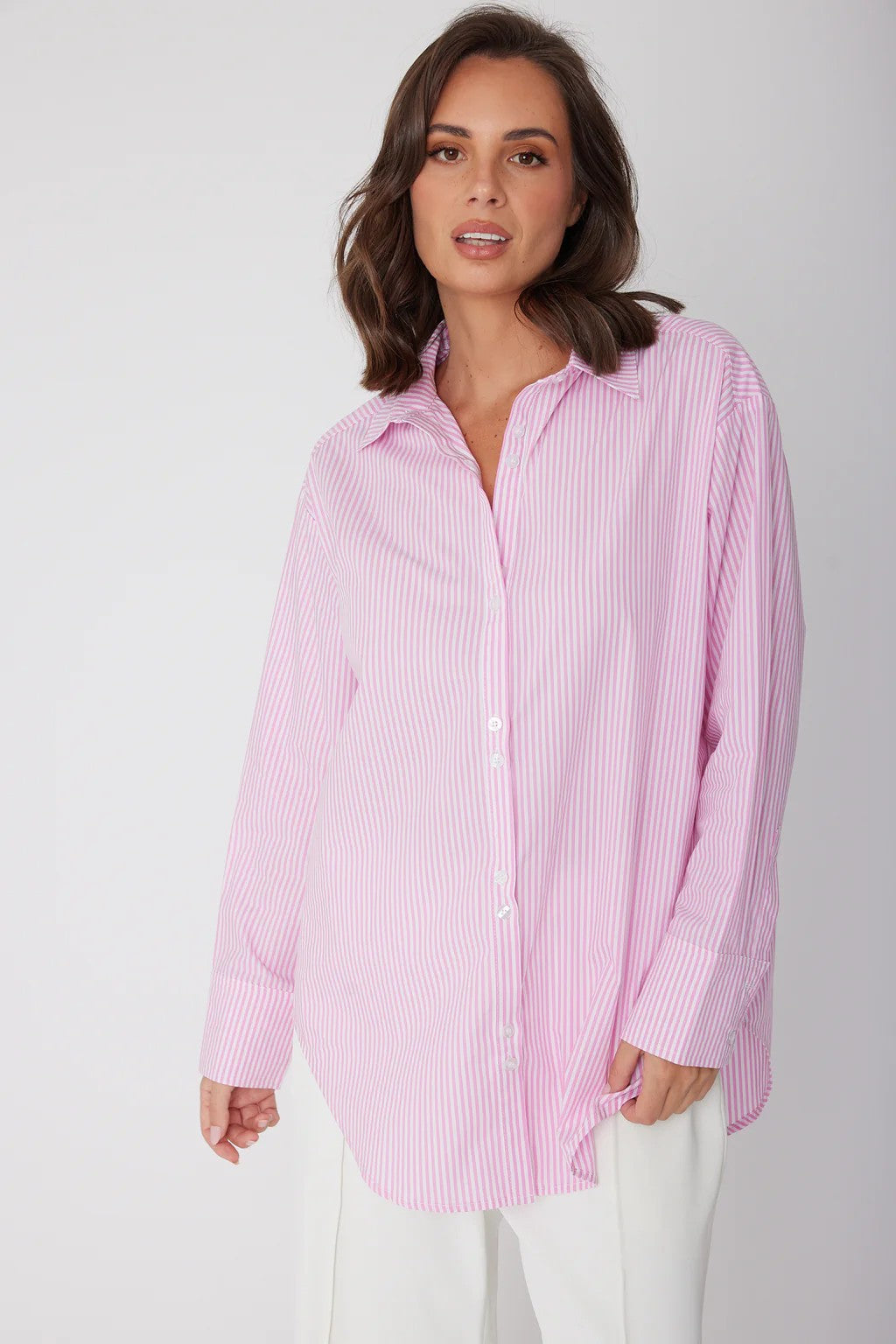 ALEXANDRA Austin Stripe Shirt