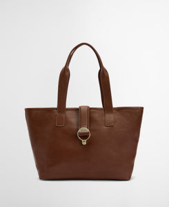 BARBOUR Alder Leather Tote Bag