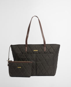 BARBOUR Quilted Tote Bag