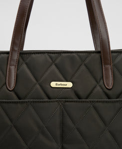 BARBOUR Quilted Tote Bag