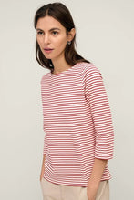 Indlæs billede til gallerivisning YERSE Striped Bateau Tee