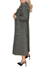 Load image into Gallery viewer, DEA Bella Woollen Tartan Coat