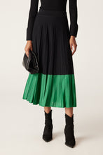 Load image into Gallery viewer, CABLE Crepe Contrast Skirt