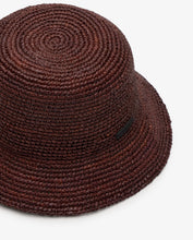 Indlæs billede til gallerivisning YERSE Camboya Raffia Bucket Hat