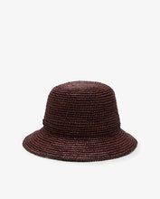 Indlæs billede til gallerivisning YERSE Camboya Raffia Bucket Hat