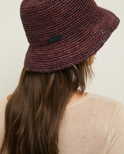 Indlæs billede til gallerivisning YERSE Camboya Raffia Bucket Hat
