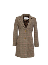 Load image into Gallery viewer, DEA Tan Woollen 3/4 Coat