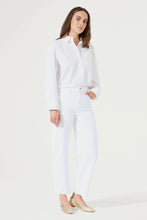 Indlæs billede til gallerivisning GARCIA 282 Chyla WHITE Barrel Jean