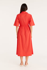CABLE Lucy Poplin Shirt Dress