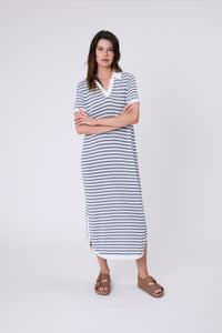 MARLOW Chime Knit Polo Dress